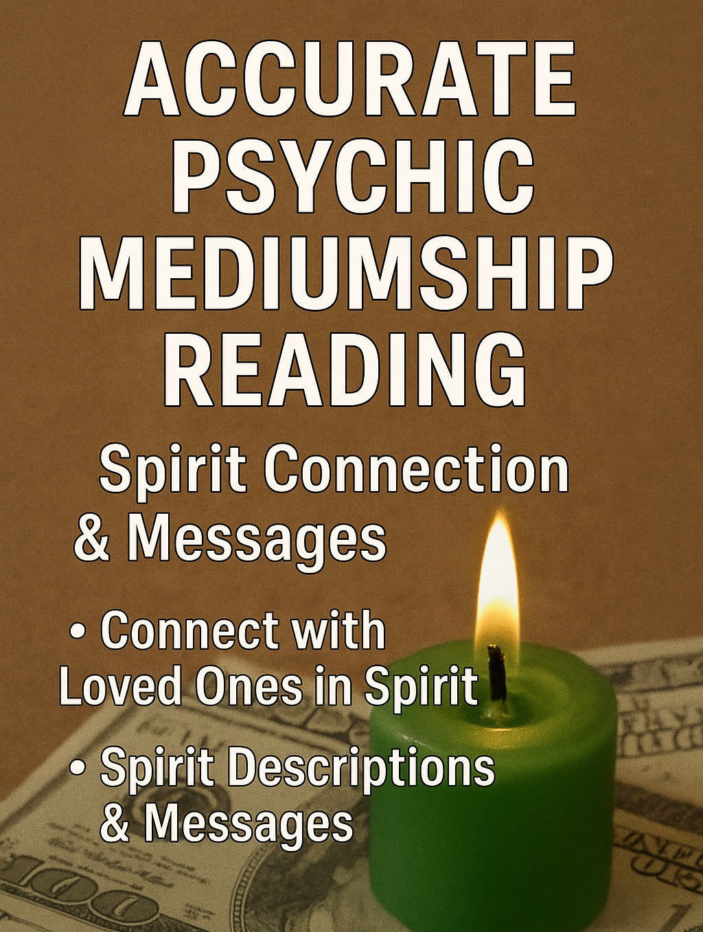 Psychic Mediumship Reading - Spirit Connection - Messages From Passed Loved One