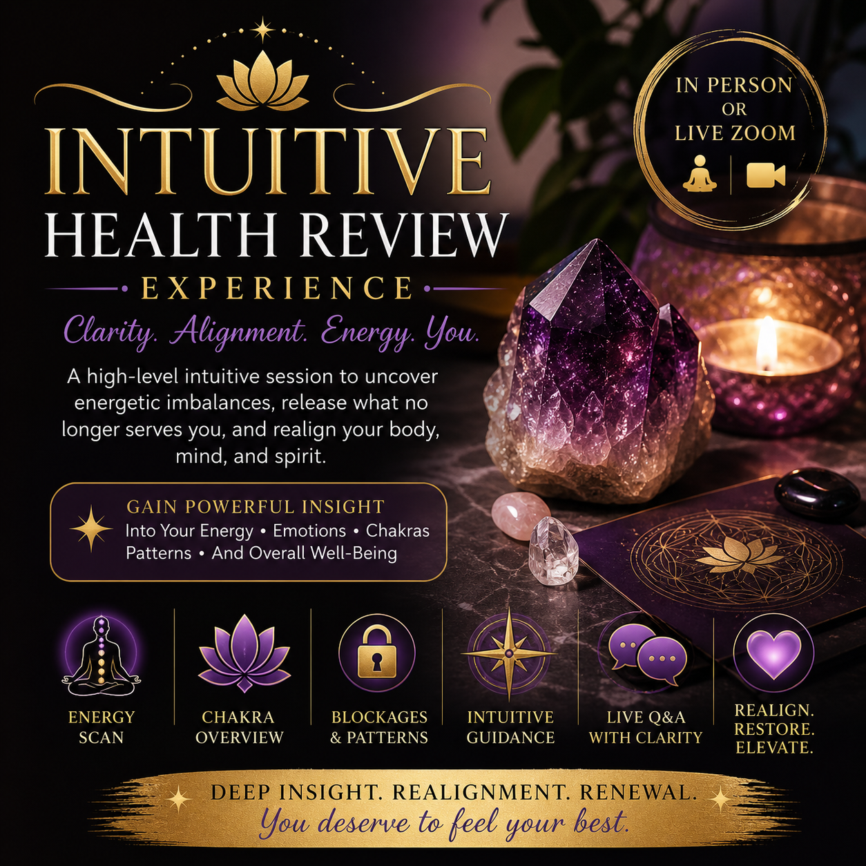 Intuitive Health Review (In-person)