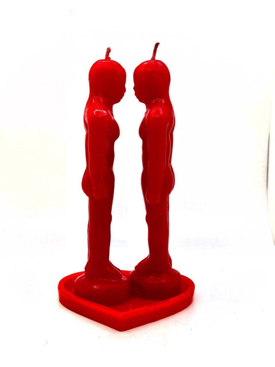 Heart shaped Base(RED) for separation and face to face candles