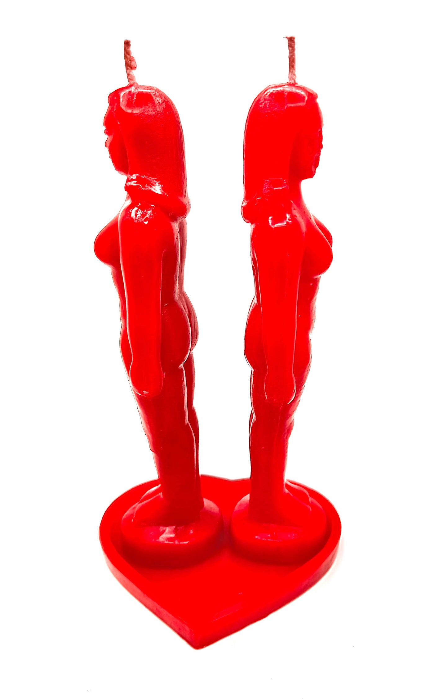 Heart shaped Base(RED) for separation and face to face candles