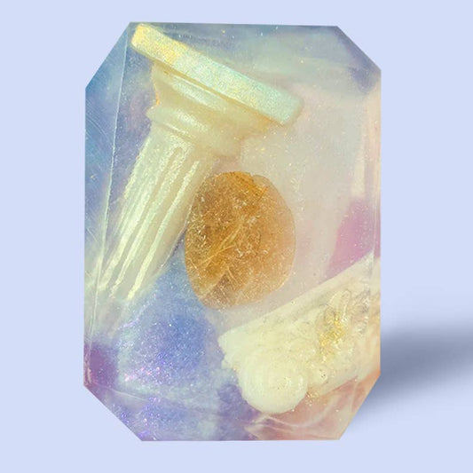 Warrior Goddess (Libra) - 7 oz Zodiac Crystal Bar Soap