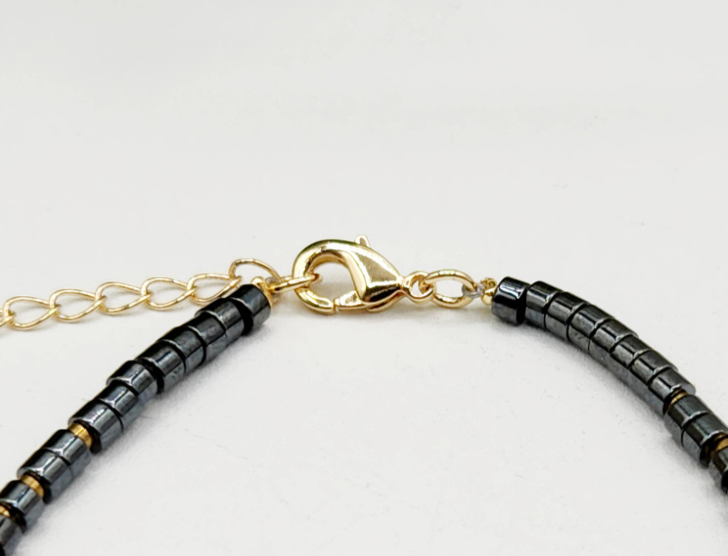 GROUNDING/BALANCE-Obsidian/Smoky Quartz/Hematite Bracelet: OPTION #1: Bracelets Only